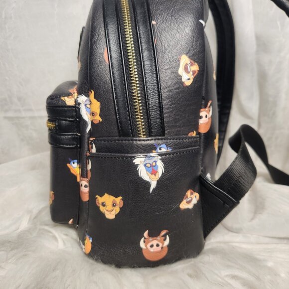 Loungefly x Disney Lion King AOP Heart Logo OG Backpack